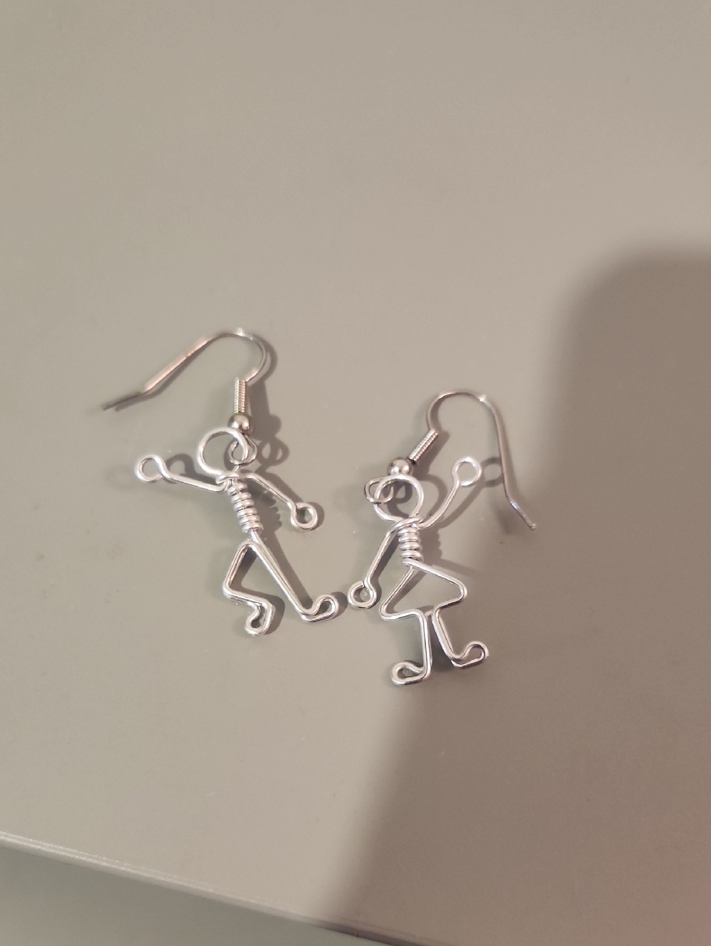 Handmade Dancing Couple Earrings